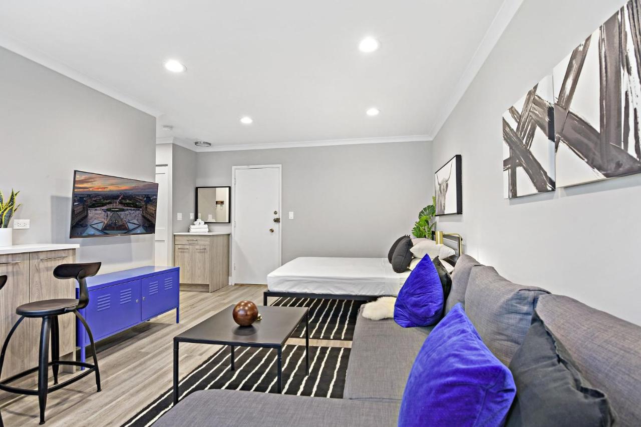 Sophisticated Studio Apartment With Modern Kitchen - Oakdale Od2 Rep ชิคาโก ภายนอก รูปภาพ