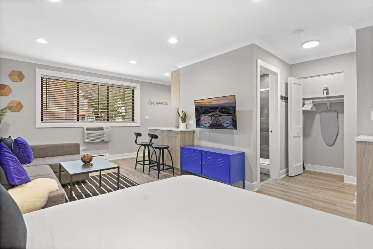 Sophisticated Studio Apartment With Modern Kitchen - Oakdale Od2 Rep ชิคาโก ภายนอก รูปภาพ